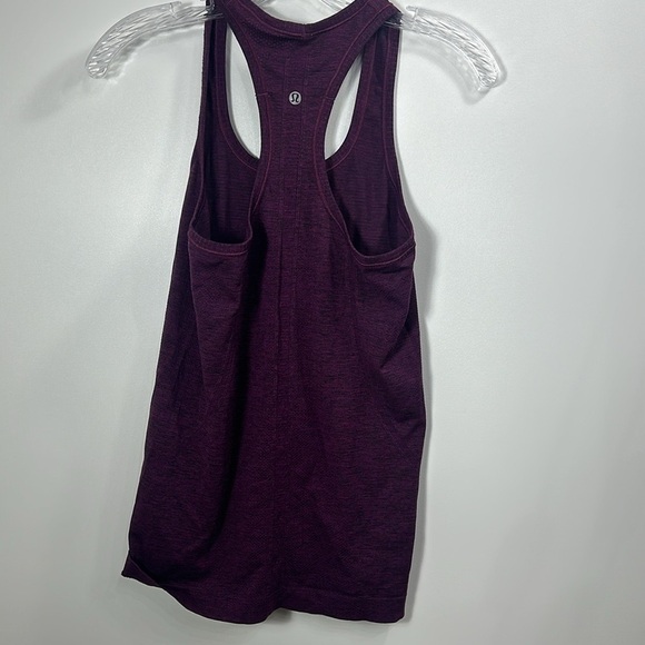 Lululemon Swiftly Tech Purple razorback tank top size 6 - Picture 5 of 8